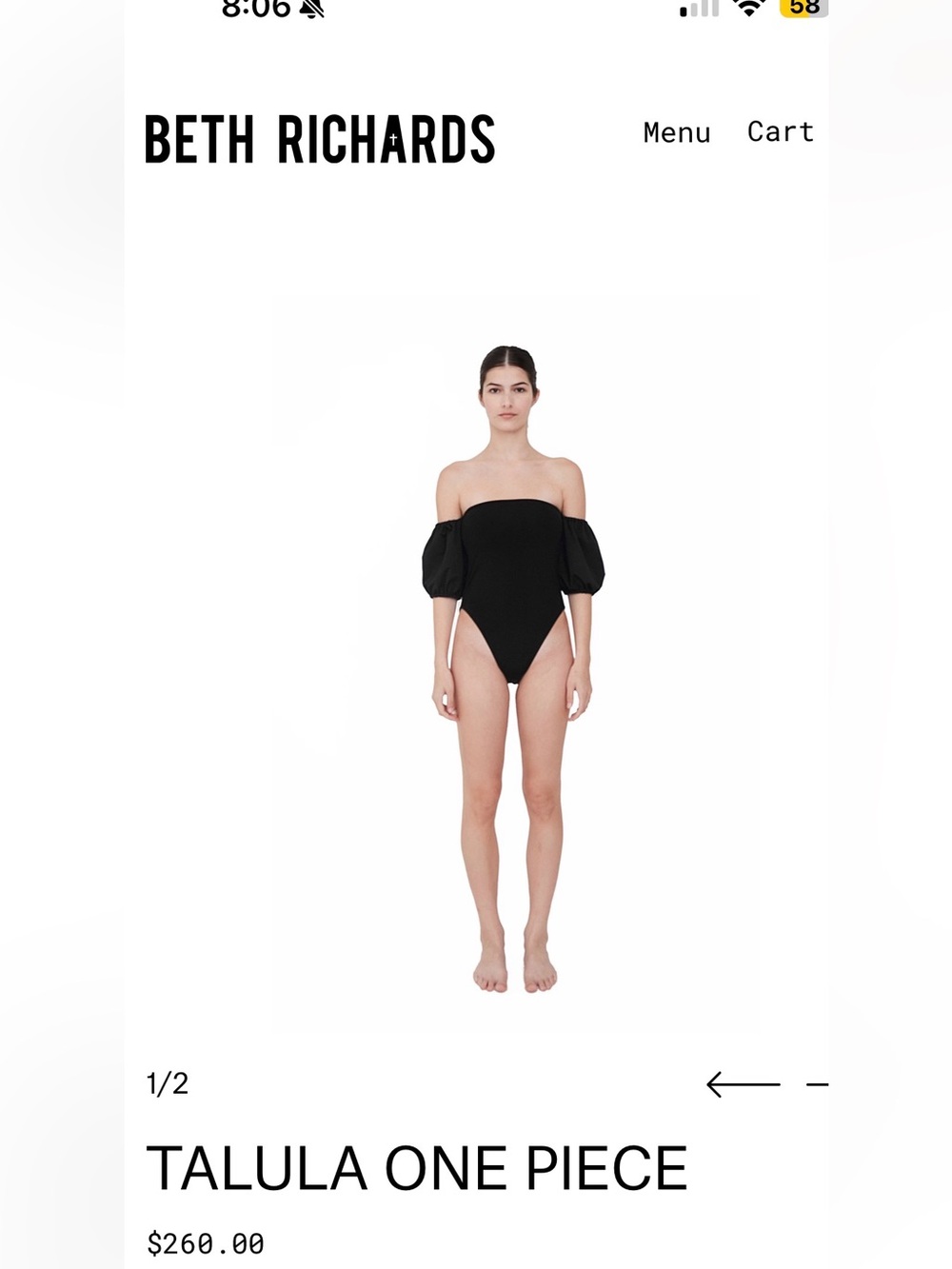 Beth Richard’s talula one piece